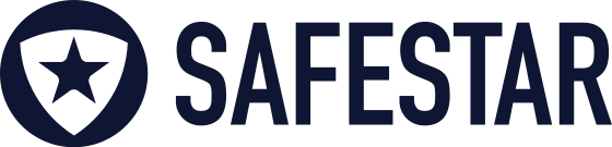 Logo Safestar granatowe
